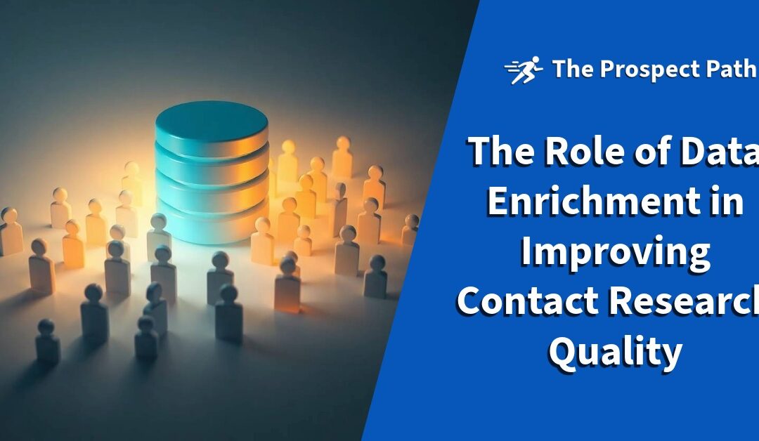 The Role of Data Enrichment in Improving Contact Research Quality