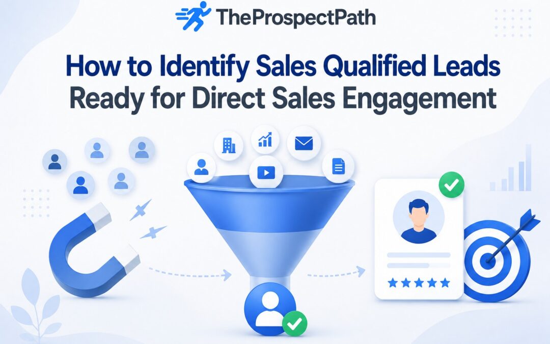 How to Identify Sales Qualified Leads Ready for Direct Sales Engagement